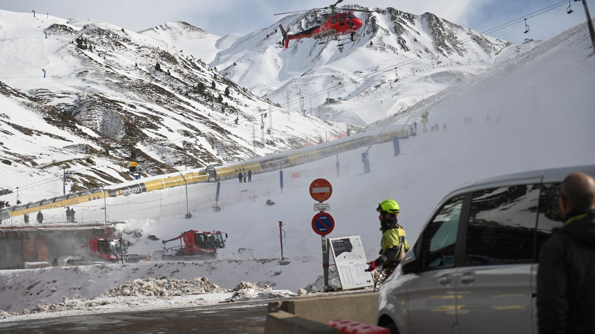 Verletzte bei Skilift-Unfall in Spanien