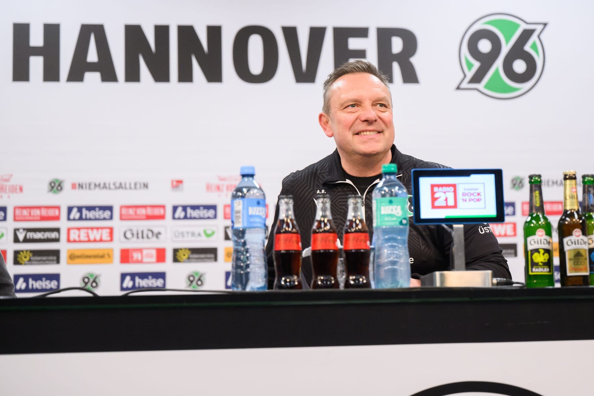 Trainer Andre Breitenreiter von Hannover 96