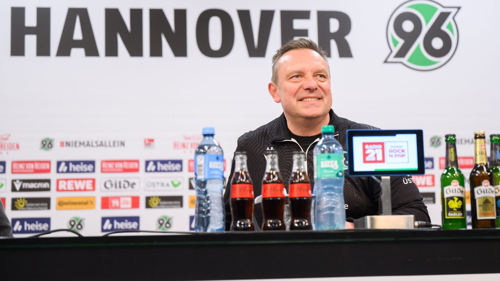 Trainer Andre Breitenreiter von Hannover 96