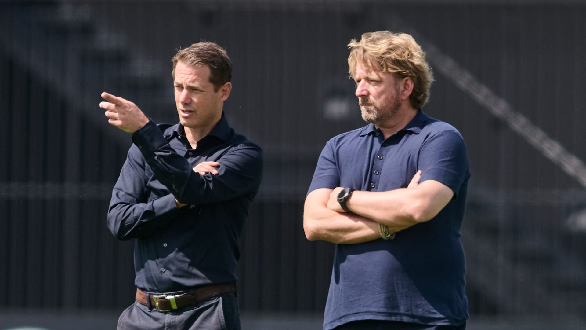 Lars Ricken und Sven Mislintat