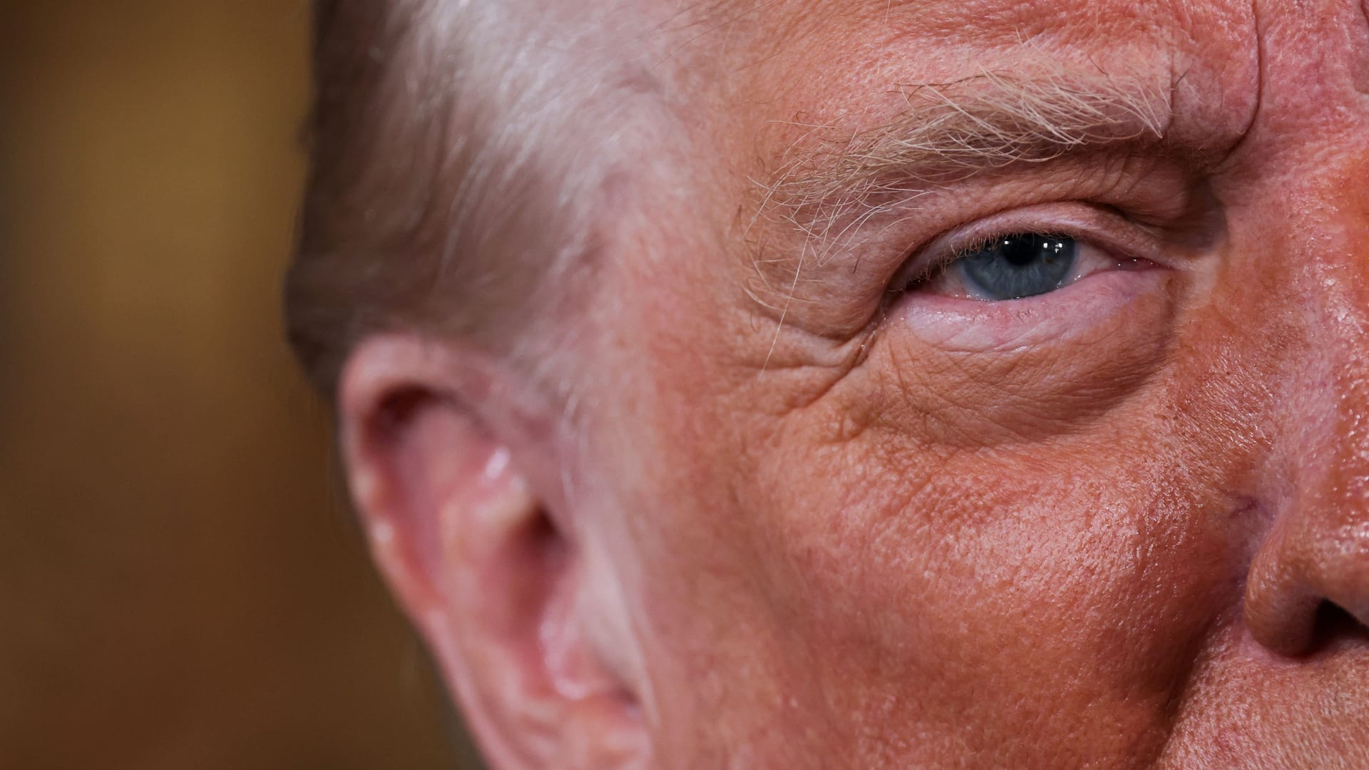 Donald Trump bei seiner Pressekonferenz in Mar-a-Lago: Eine Warnung an die Welt.