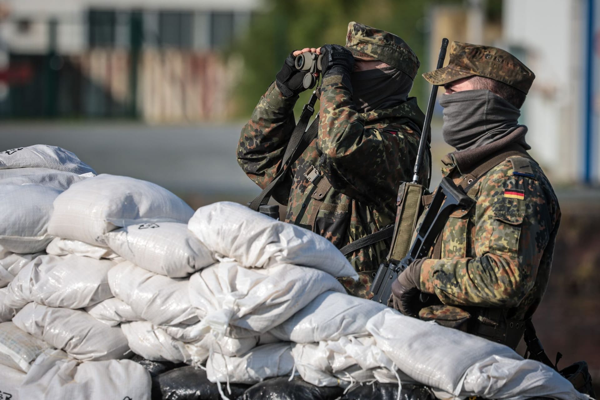 Heimatschützer bei der Bundeswehr-Übung "Fishtown Guard 2024"