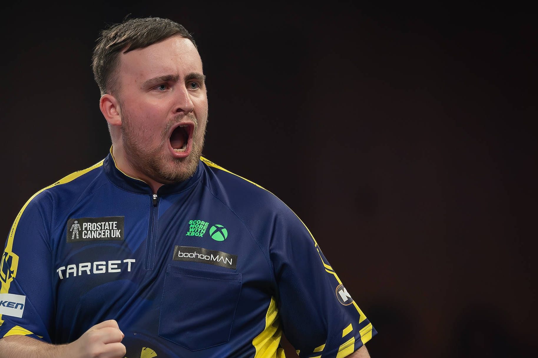 Luke Littler: Er gewann gegen Michael van Gerwen.