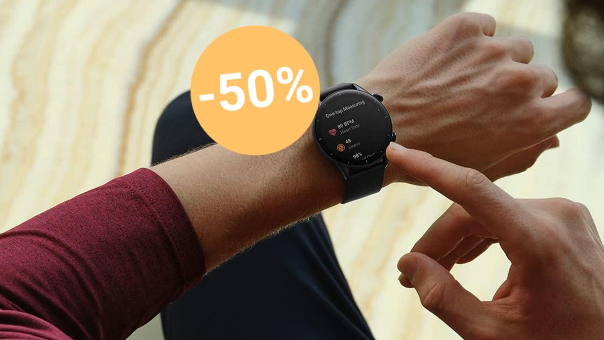 Bei Amazon ist die Amazfit Smartwatch GTR 3 so günstig wie noch nie im Angebot