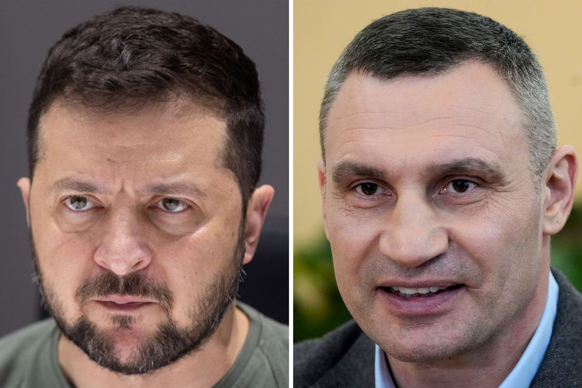 Wolodymyr Selenskyj und Vitali Klitschko