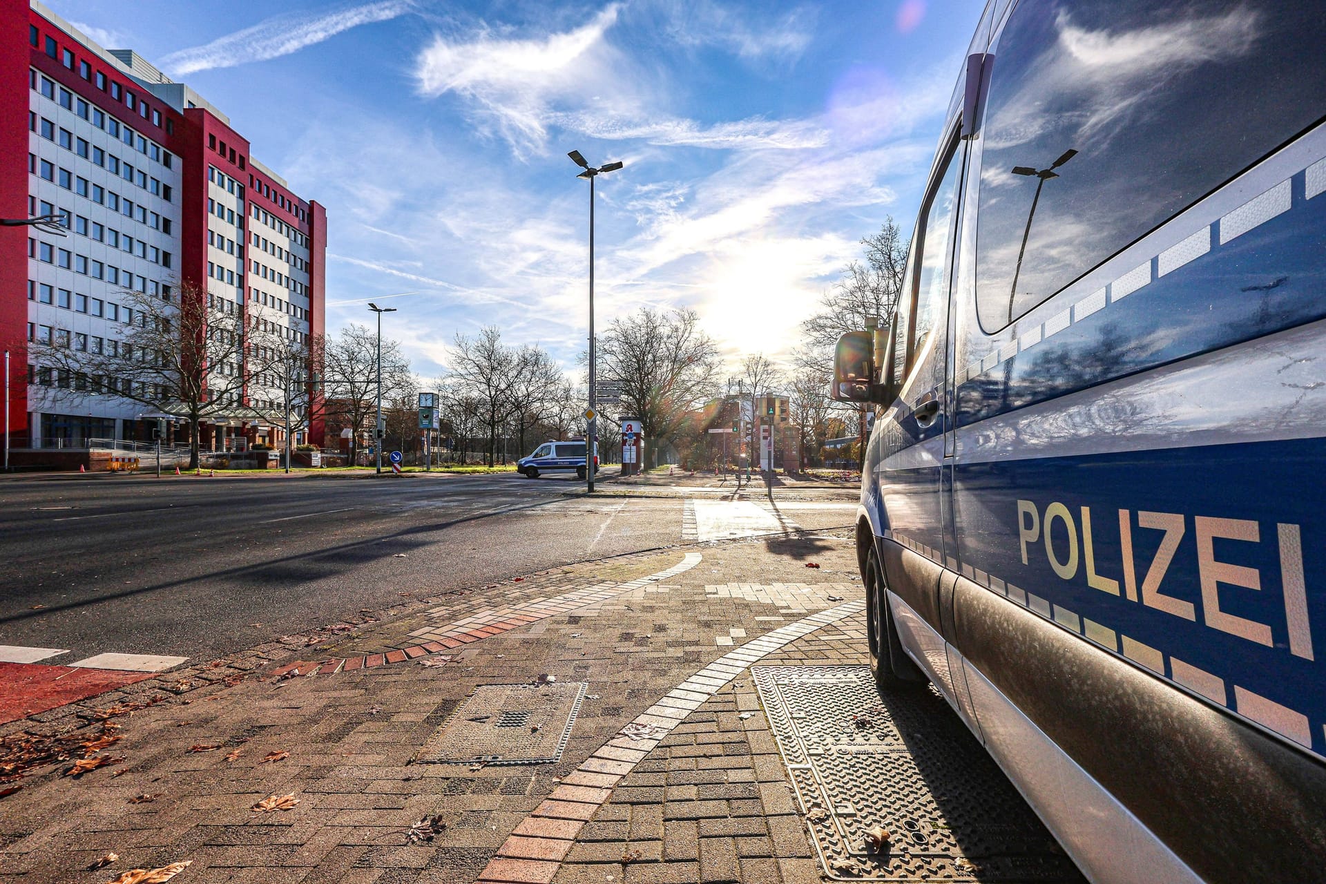 Einsatzwagen der Polizei in Hannover. (Symbolfoto)