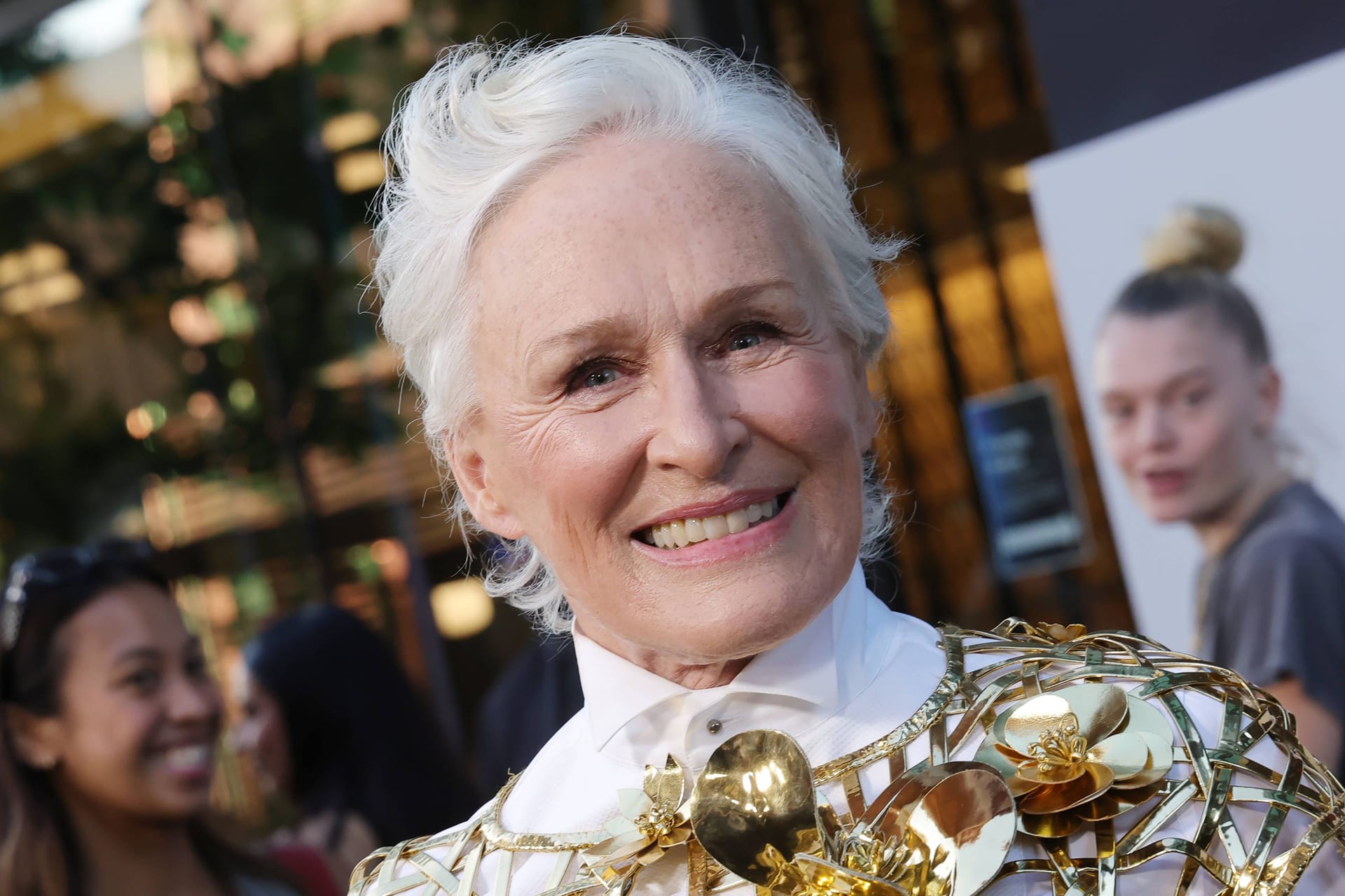 Glenn Close bei einer Filmpremiere in Hollywood im Jahr 2024.