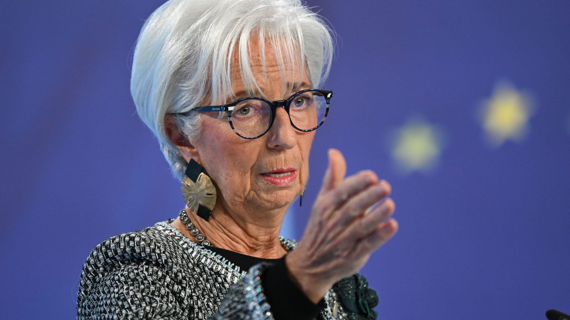 Christine Lagarde, Präsidentin der Europäischen Zentralbank: Die Wirtschaft in der Eurozone kann Zinssenkungen derzeit gut gebrauchen.