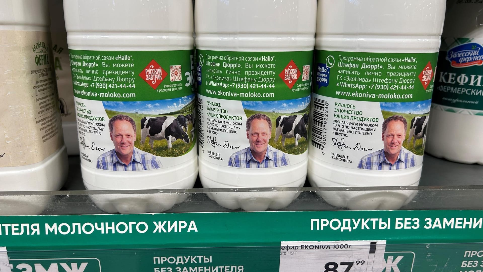 Molkerei-Produkte in Russland
