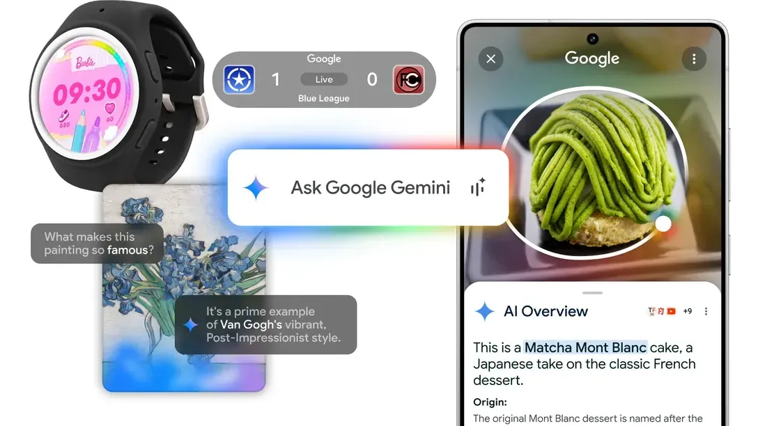 Google Gemini: Der KI-Assistent wird auch auf neuen Samsung-Geräten zum Standard.