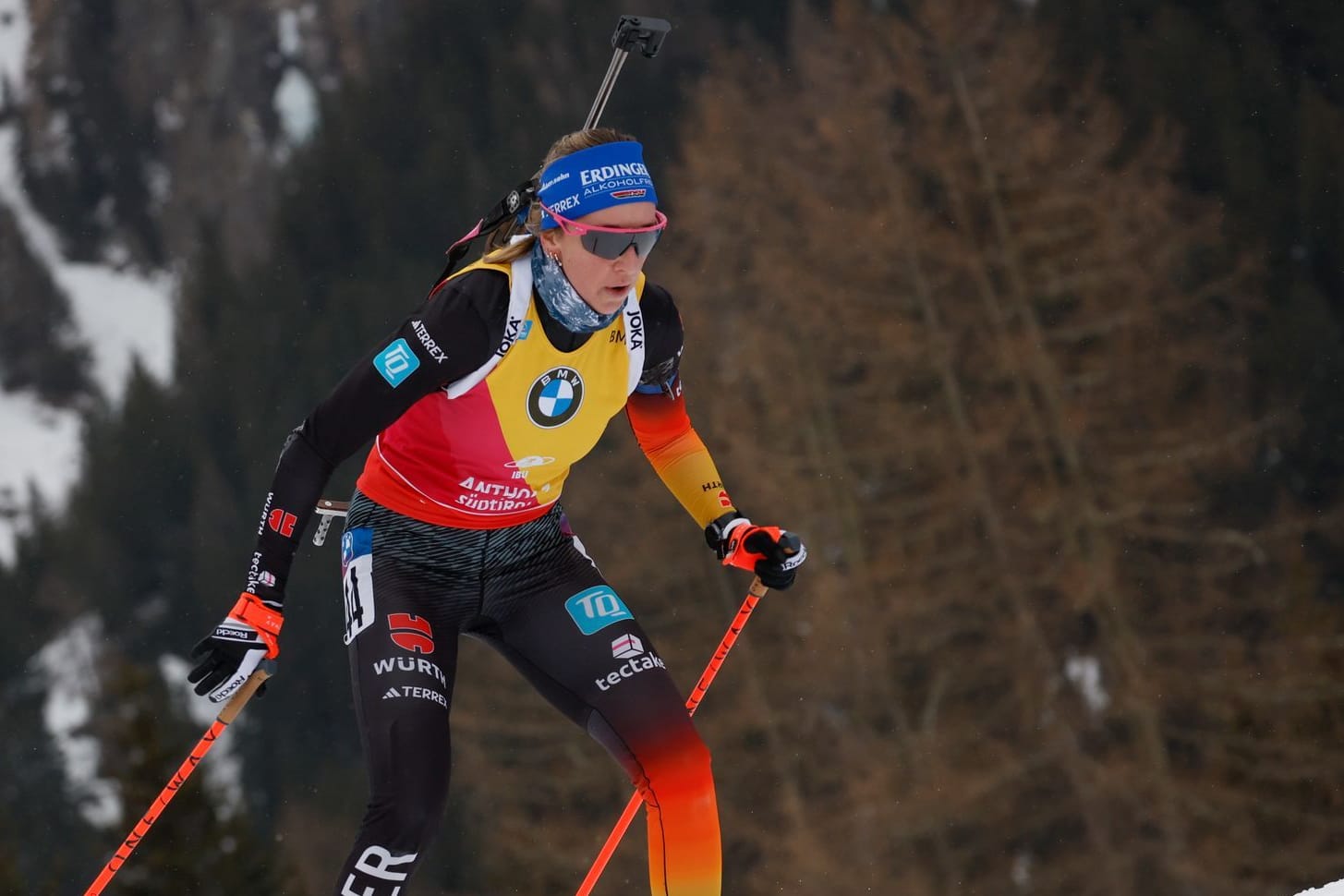 Franziska Preuß: In Antholz sicherte sie sich erneut einen Podestplatz.