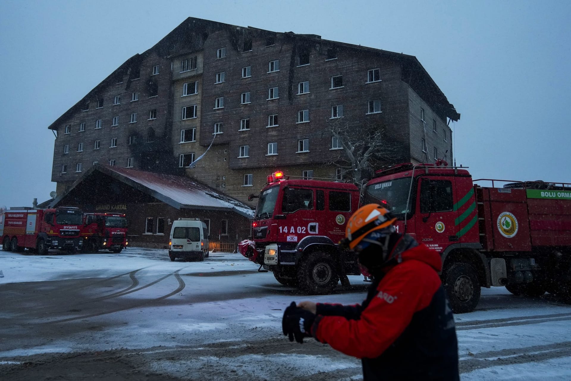 Brandkatastrophe in türkischem Skigebiet