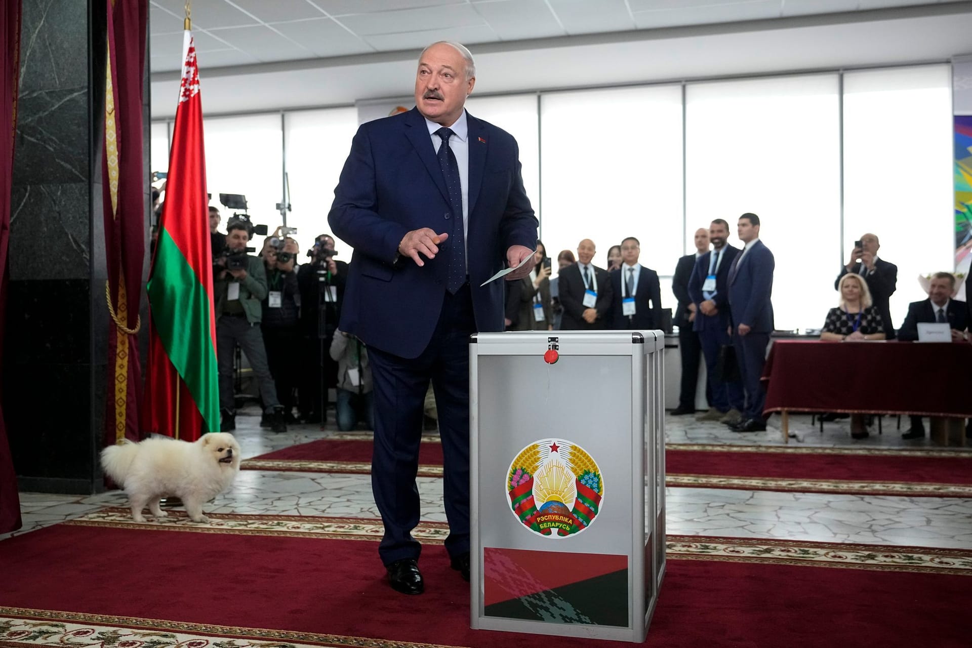 Präsidentenwahl in Belarus