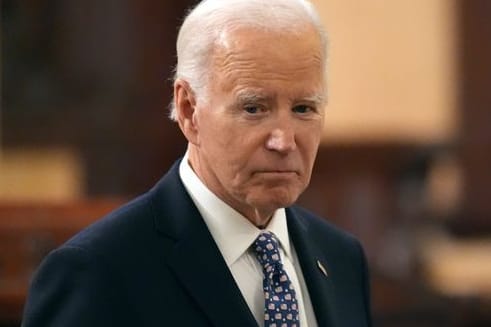 US-Präsident Joe Biden während eines Gottesdienstes für die Opfer des tödlichen Anschlags in New Orleans.