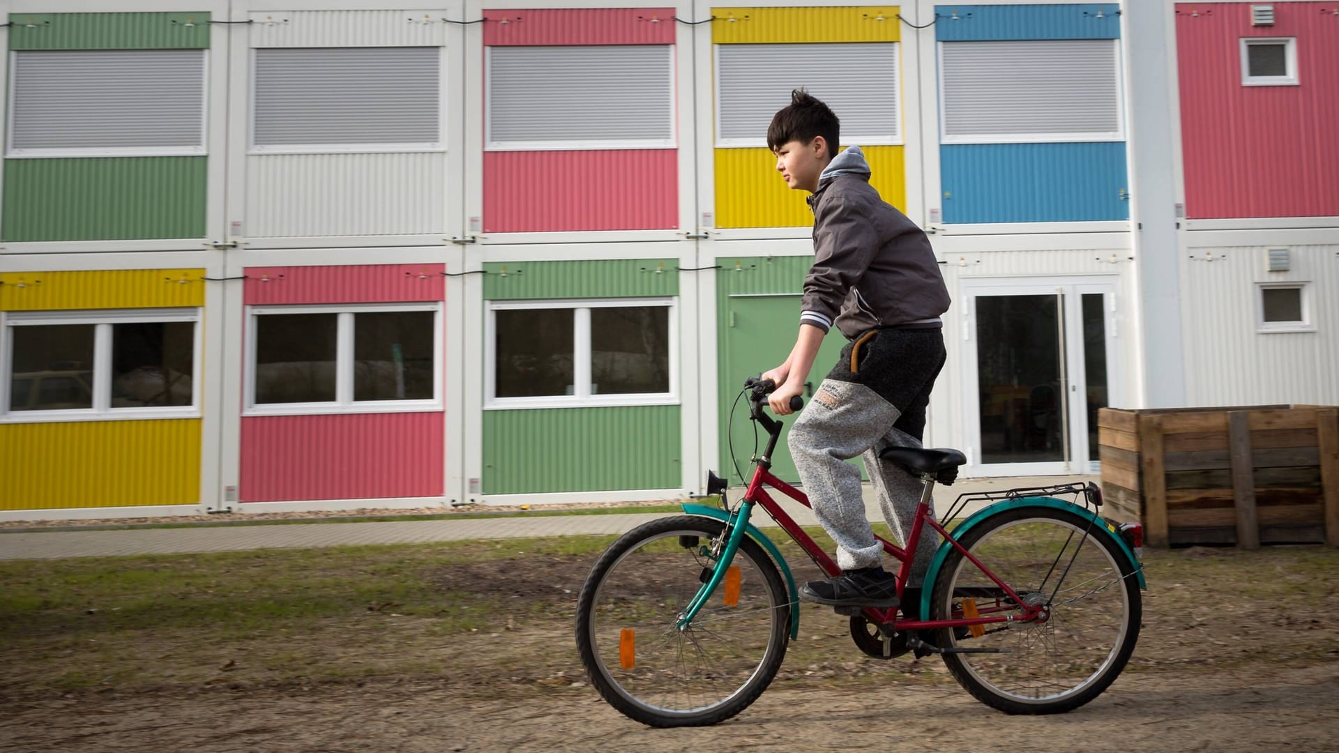 Ein Junge auf einem Fahrrad: Bei Sprick Cycle geht es nicht mehr weiter.