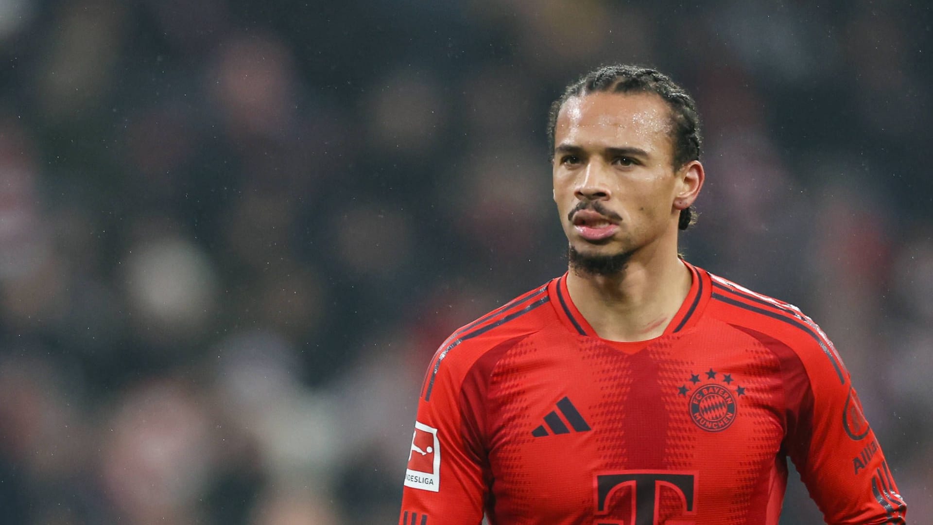 Leroy Sané: Der Bayern-Star hat im Anschluss an die Partie gegen Hoffenheim über seine Vertragssituation gesprochen.