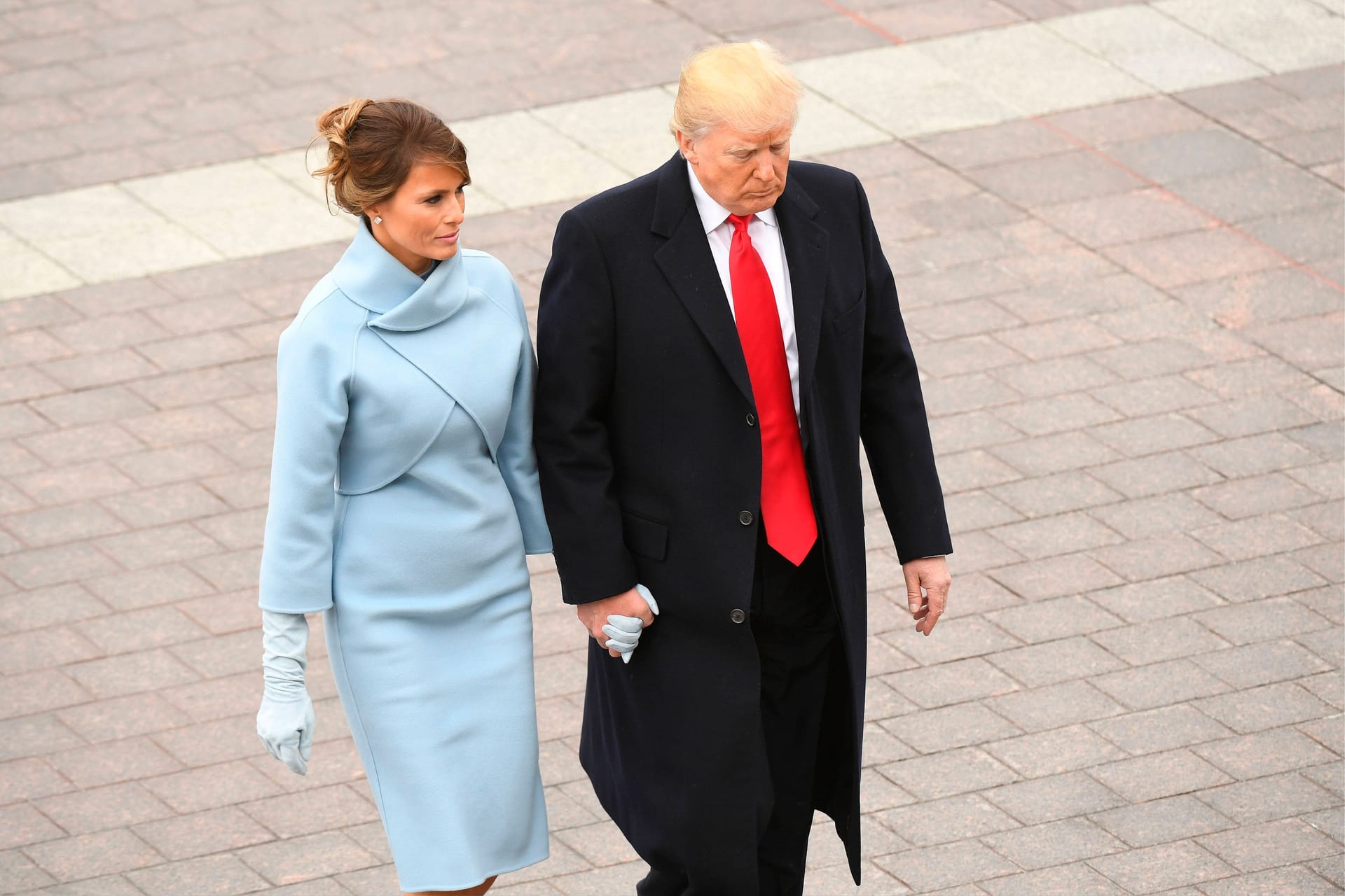 Melania und Donald Trump 2017