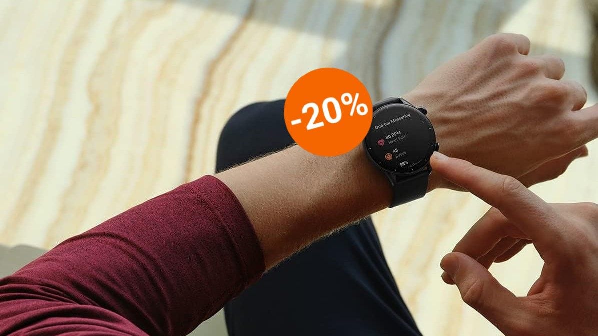 Bei Amazon ist die Amazfit Smartwatch GTR 3 so günstig wie noch nie im Angebot