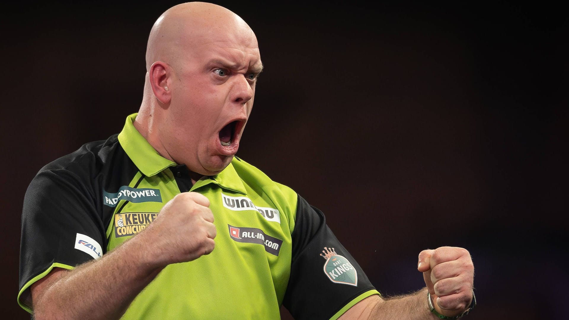 Michael van Gerwen: Der Niederländer geht als Favorit ins Halbfinale.