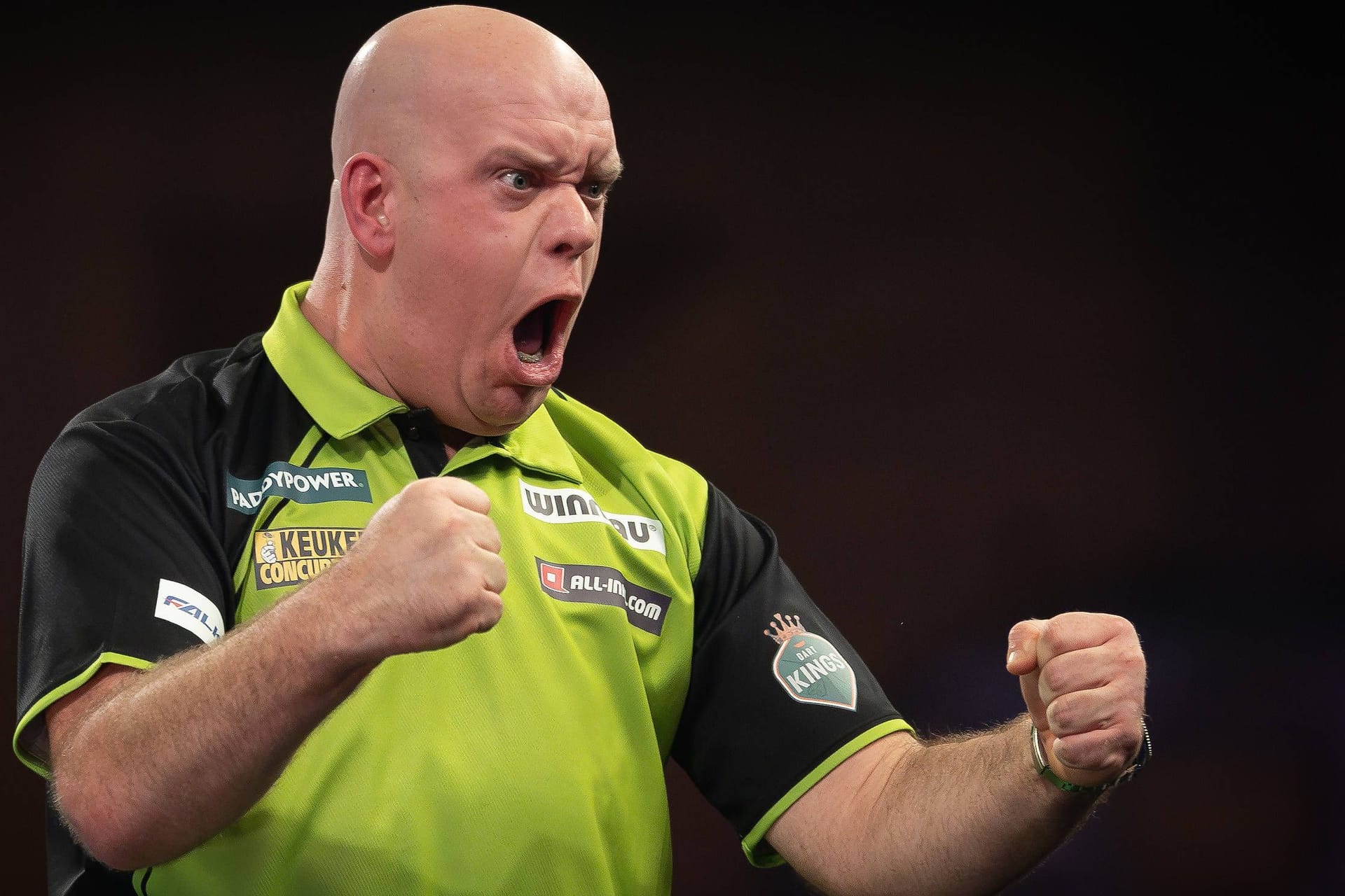 Michael van Gerwen: Der Niederländer geht als Favorit ins Halbfinale.