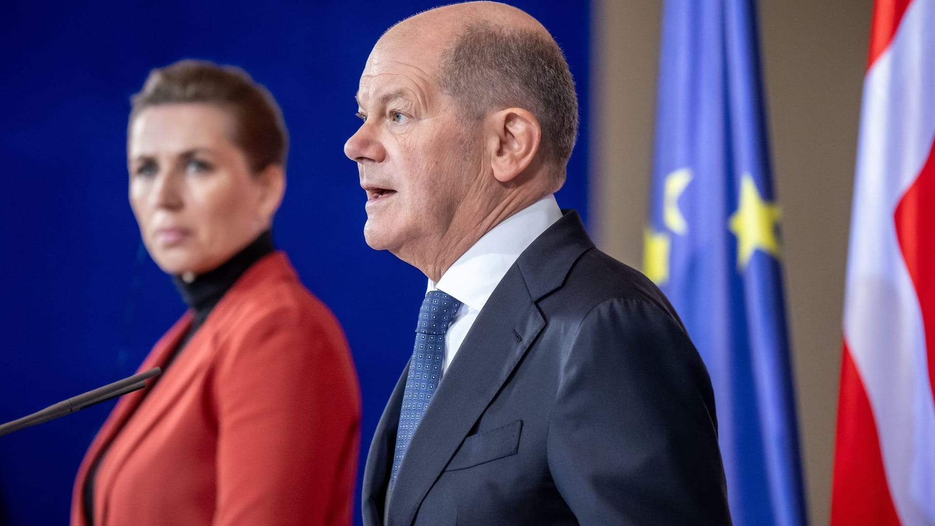 Dänische Ministerpräsidentin trifft Kanzler Scholz