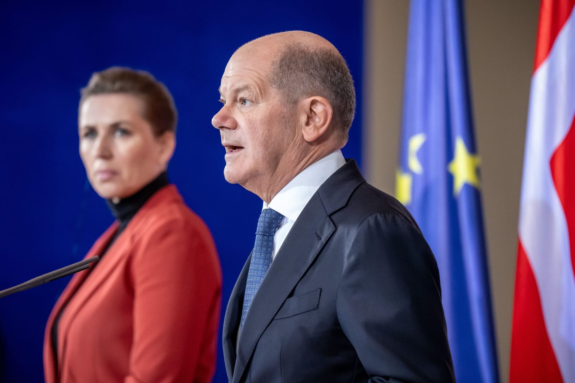 Dänische Ministerpräsidentin trifft Kanzler Scholz