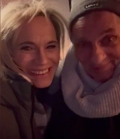 Annika Kärsten-Hoenig und Heinz Hoenig an Silvester 2024.