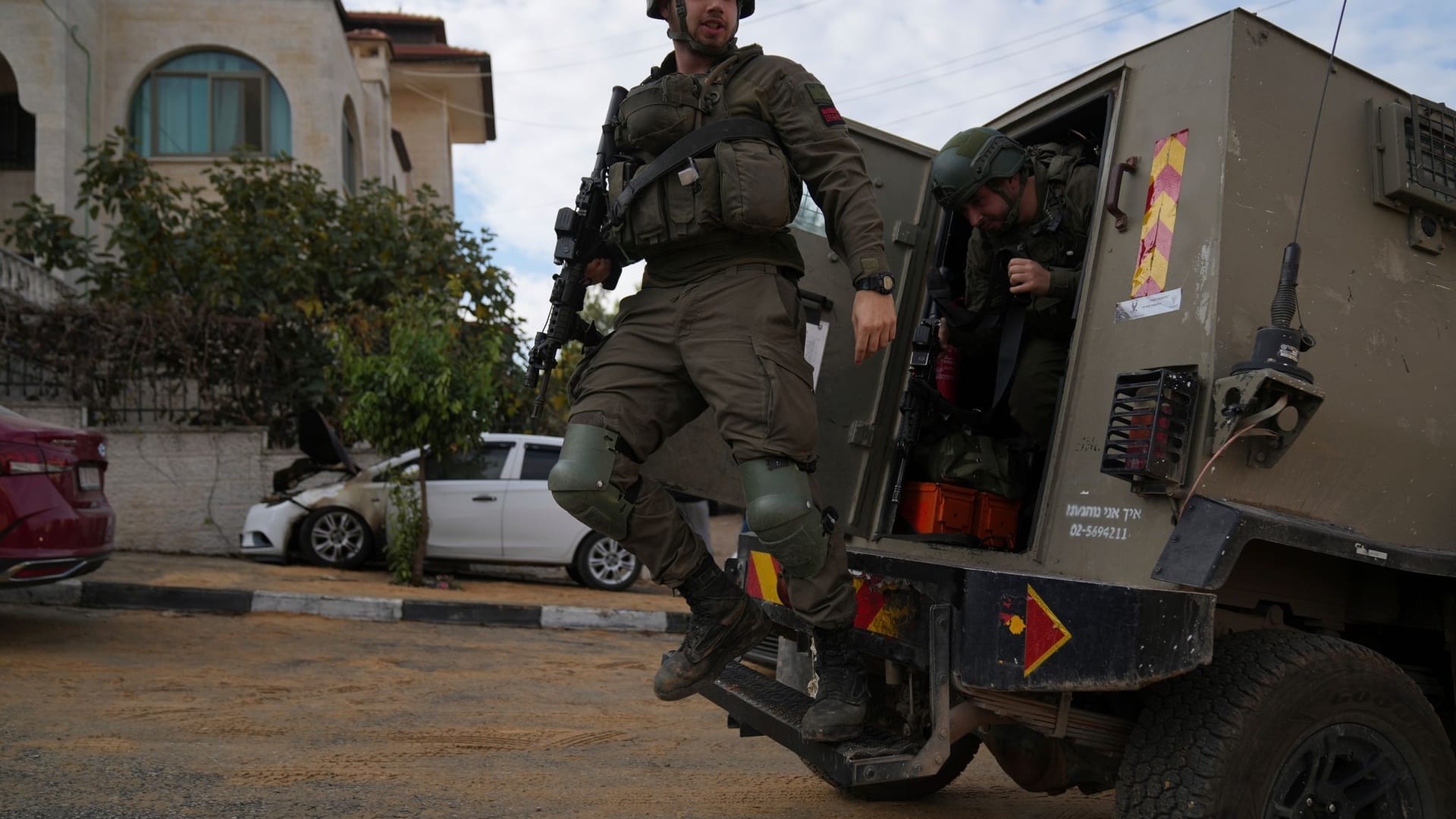 Israelische Soldaten im besetzten Westjordanland