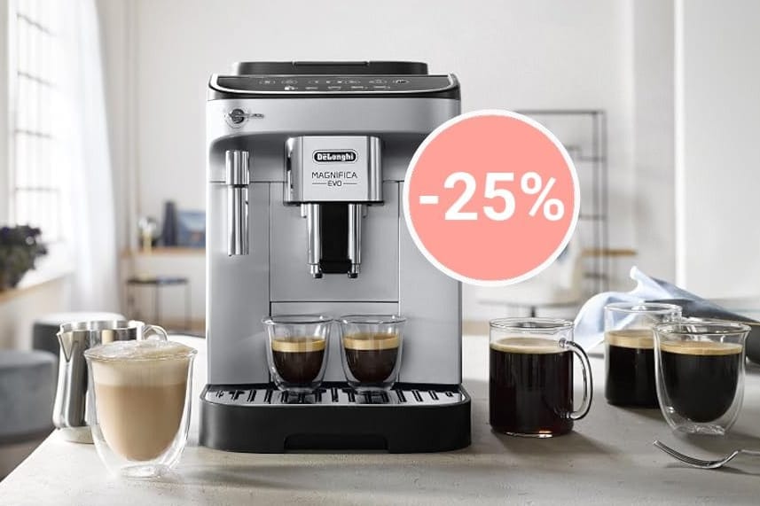 Aktuell gibt es einen De'Longhi-Kaffeevollautomaten bei Amazon so günstig wie noch nie.