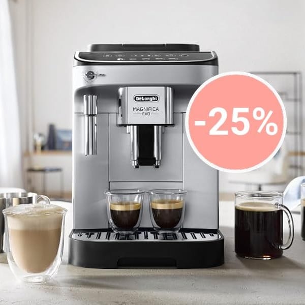 Aktuell gibt es einen De'Longhi-Kaffeevollautomaten bei Amazon so günstig wie noch nie.