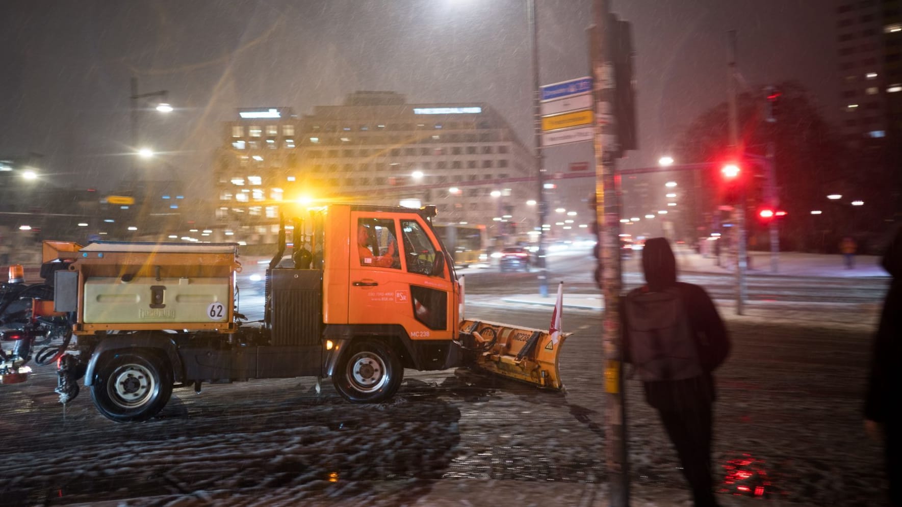 Schnee in Berlin