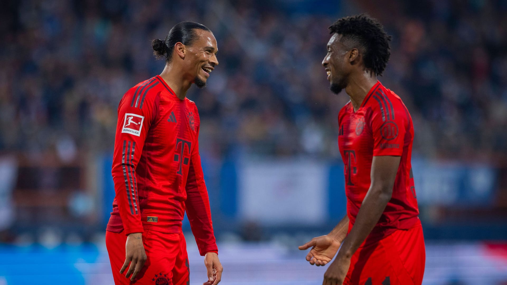 Die Zukunft von Leroy Sané (l.) und Kingsley Coman beim FC Bayern ist ungewiss.