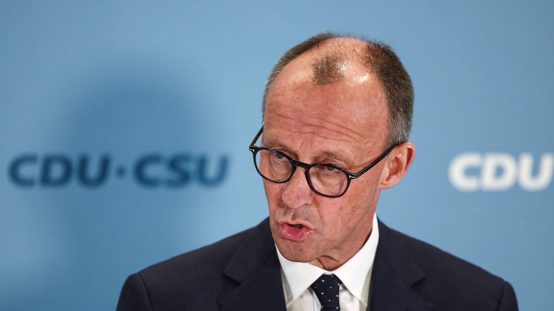 Unionskanzlerkandidat Friedrich Merz