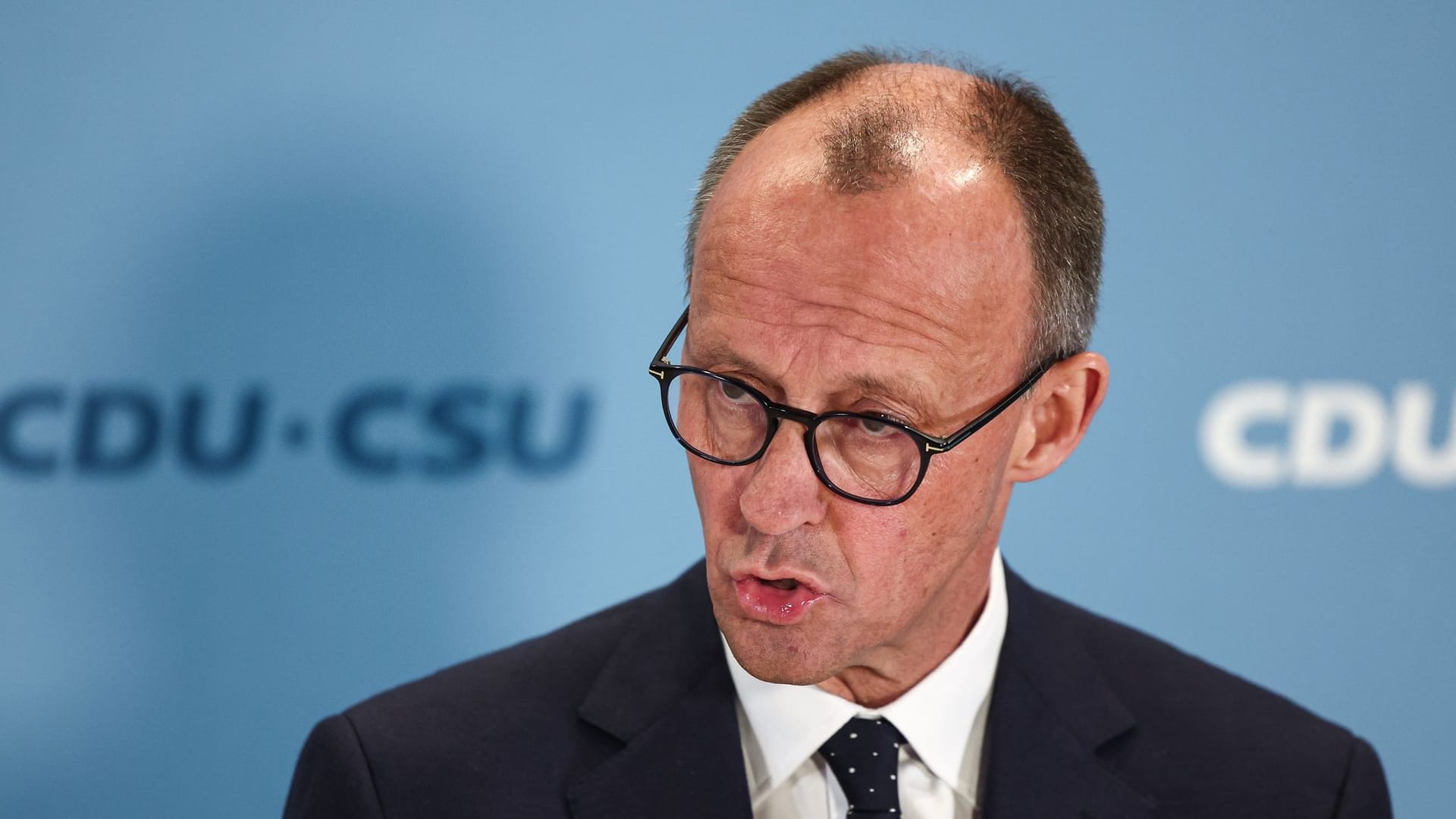 Unionskanzlerkandidat Friedrich Merz