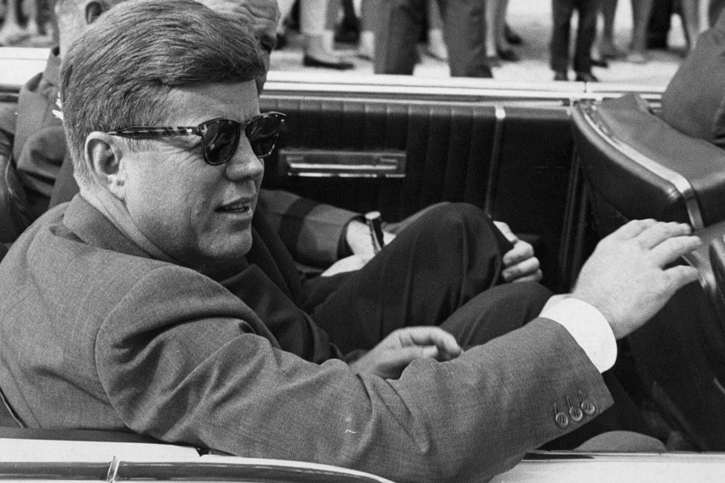 Der damalige US-Präsident John F. Kennedy wenige Tage vor seiner Ermordung am 22. November 1963: