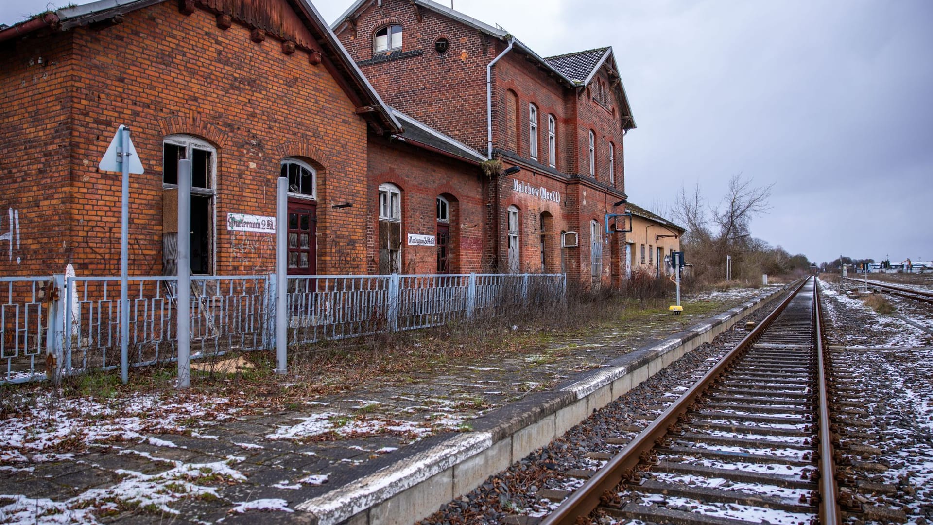 Ehemaliger Bahnhof Malchow