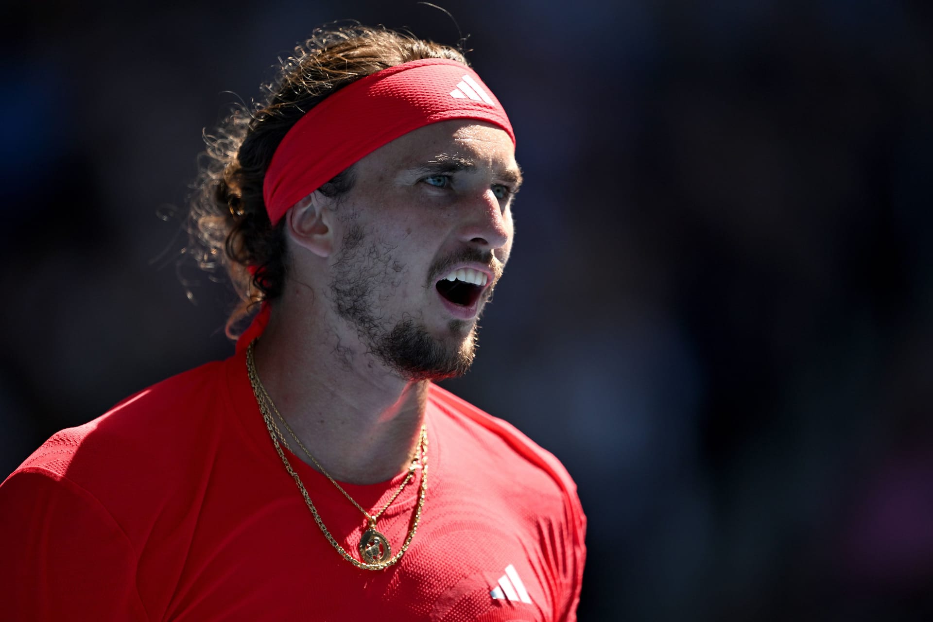 Alexander Zverev bei den Australian Open.