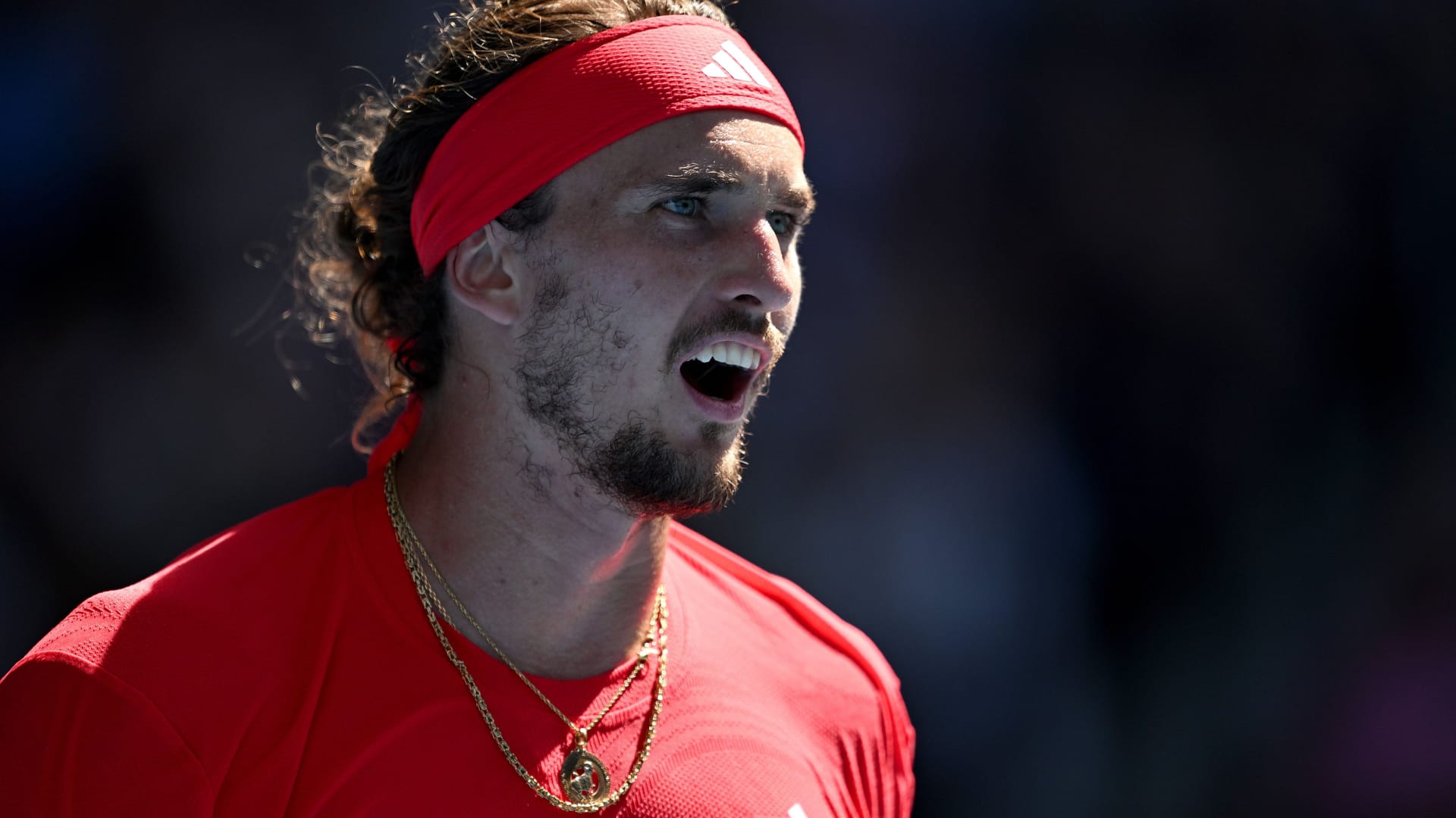 Alexander Zverev bei den Australian Open.