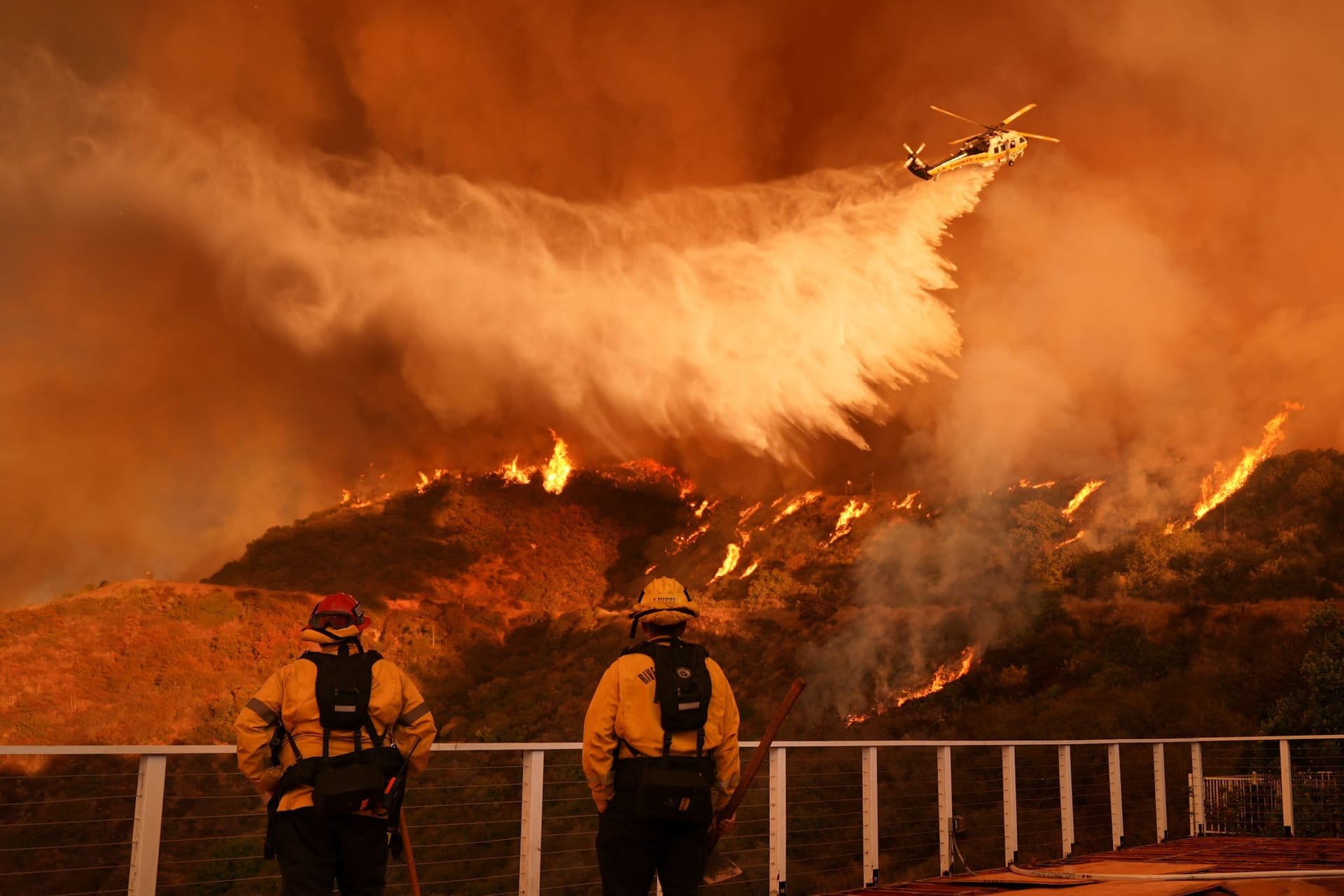 Los Angeles: Noch sind die Brände nicht vollständig eingedämmt.