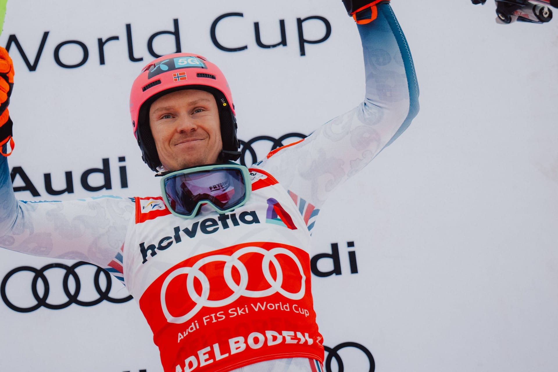 Henrik Kristoffersen: Er wurde in Adelboden Dritter im Slalom.