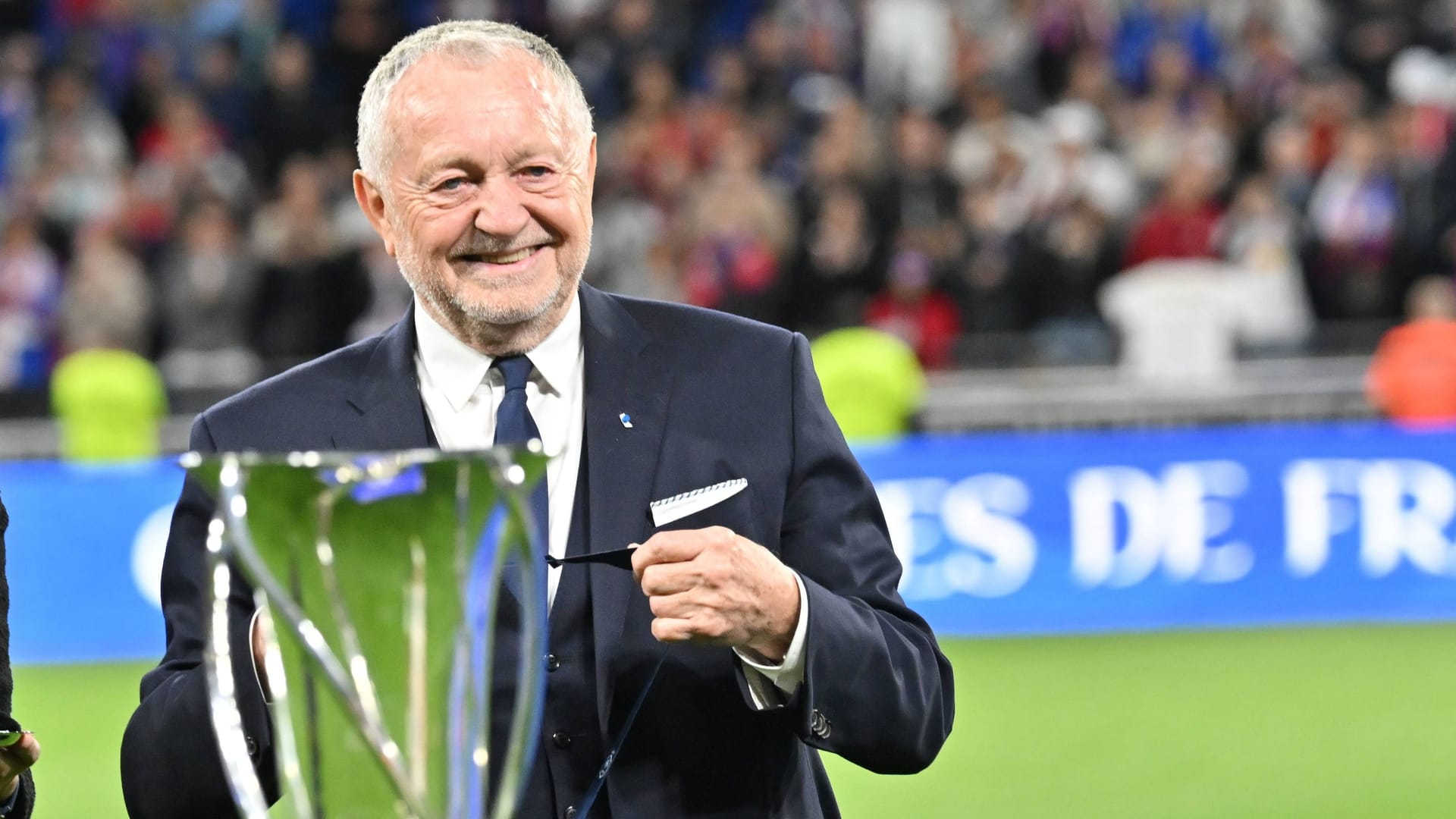 Jean-Michel Aulas führte Lyon mehrere Jahrzehnte lang.