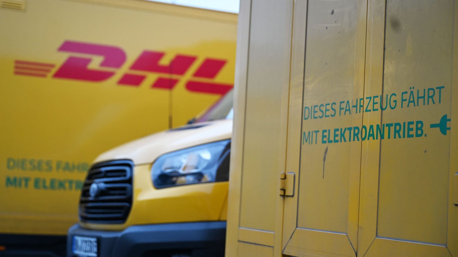 DHL-Paketzentrum in Düsseldorf