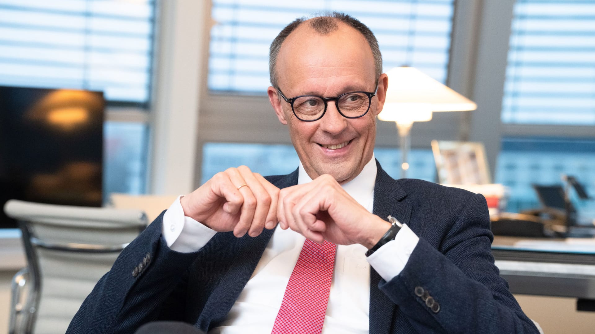 Friedrich Merz empfindet sich im Reinen mit Markus Söder.