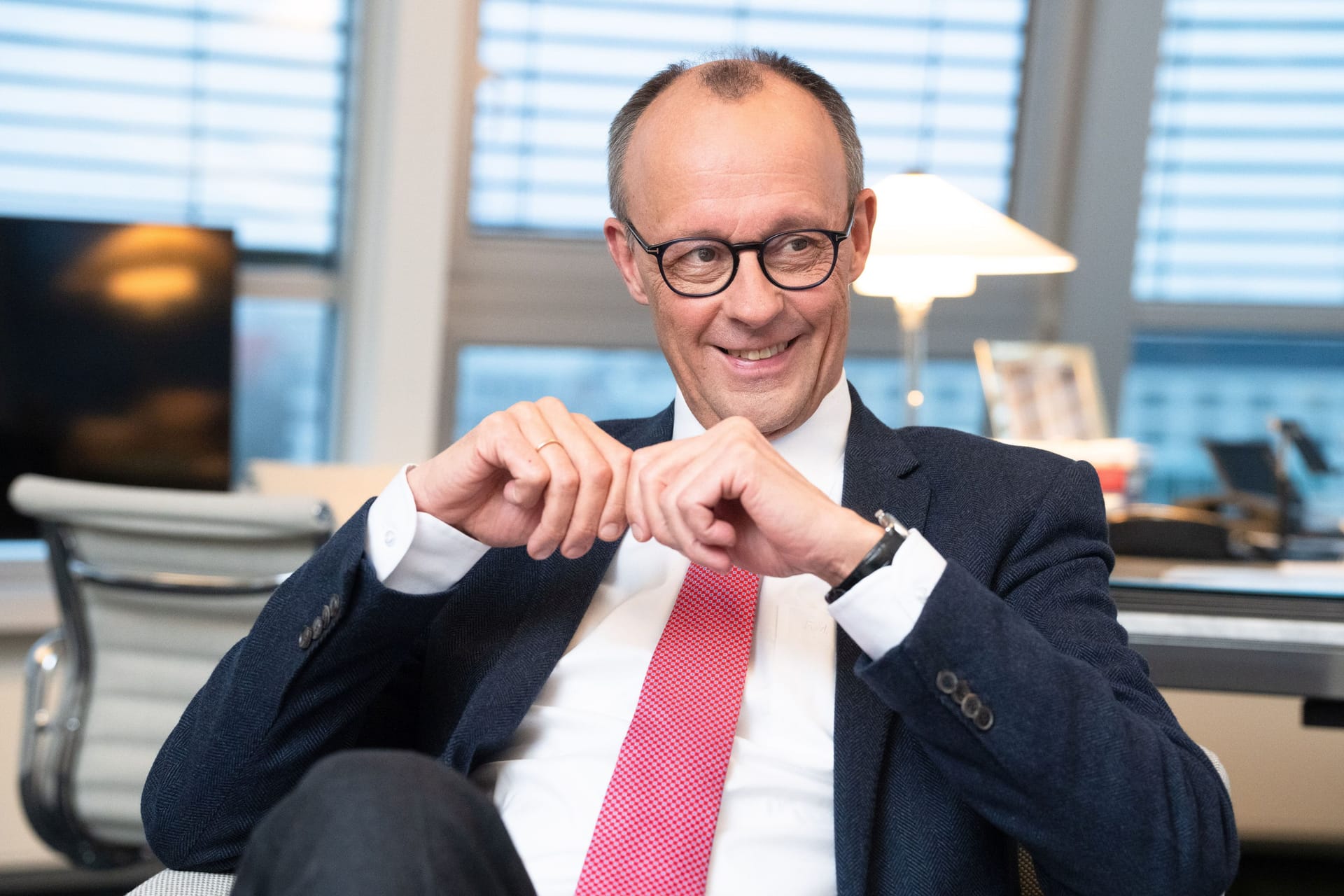 Friedrich Merz empfindet sich im Reinen mit Markus Söder.