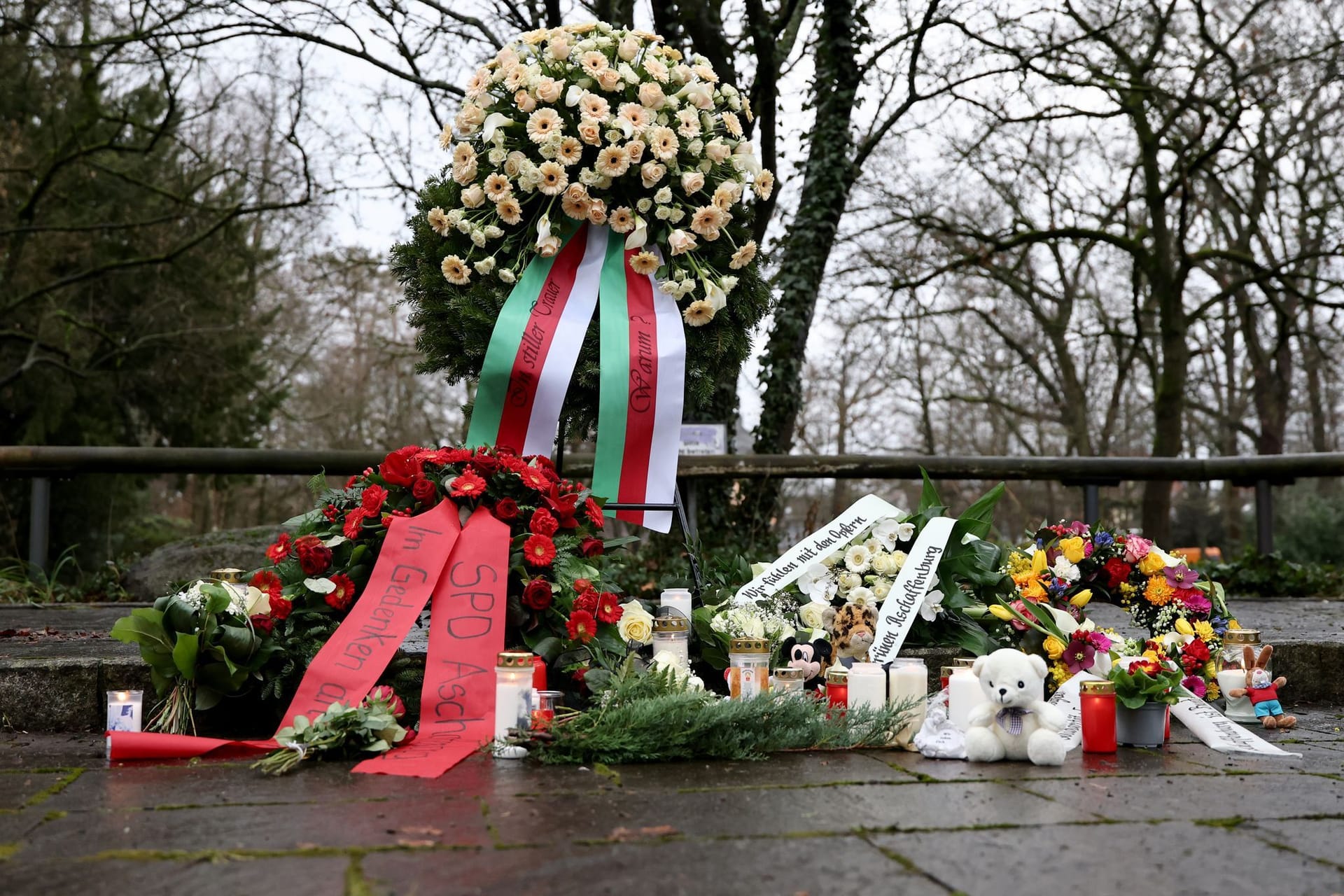 Nach tödlichem Angriff in einem Park in Aschaffenburg