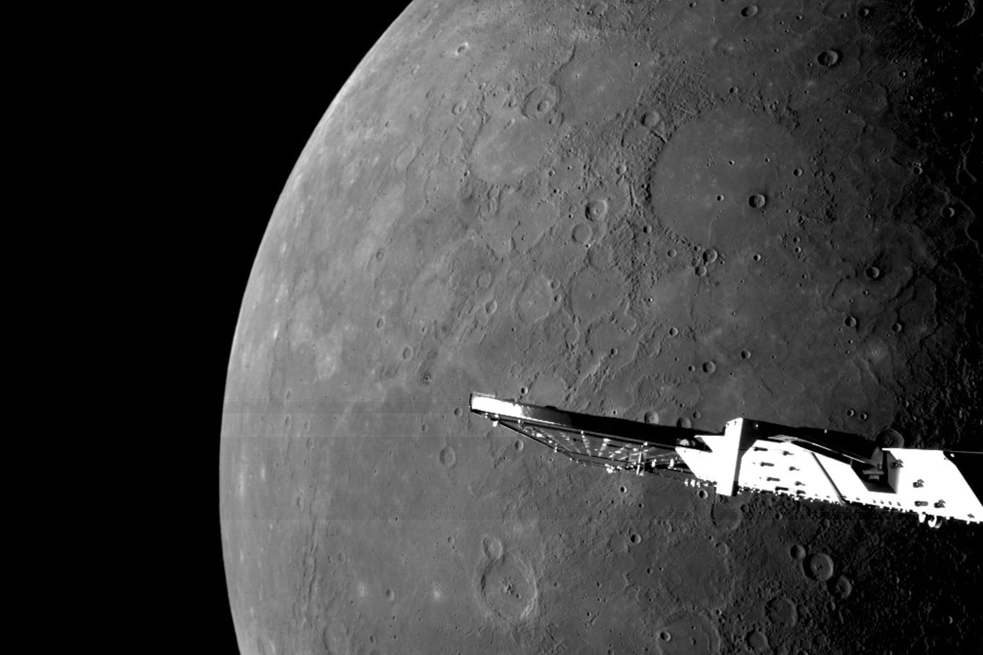 Sonde "BepiColombo" fliegt nah an Merkur vorbei