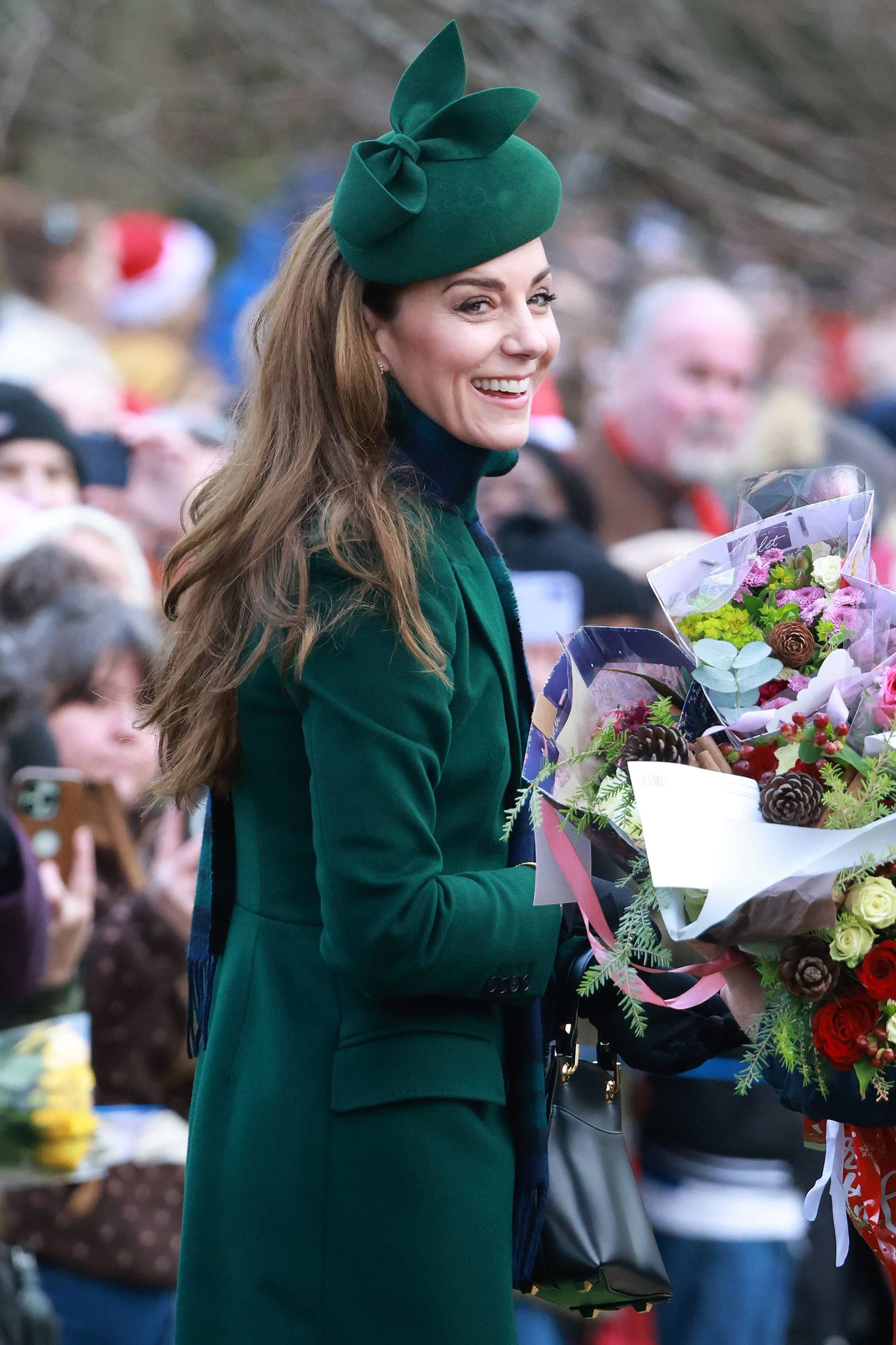 Dieses Foto vom vergangenen Dezember nutzte der Palast, um Prinzessin Kate zu gratulieren.