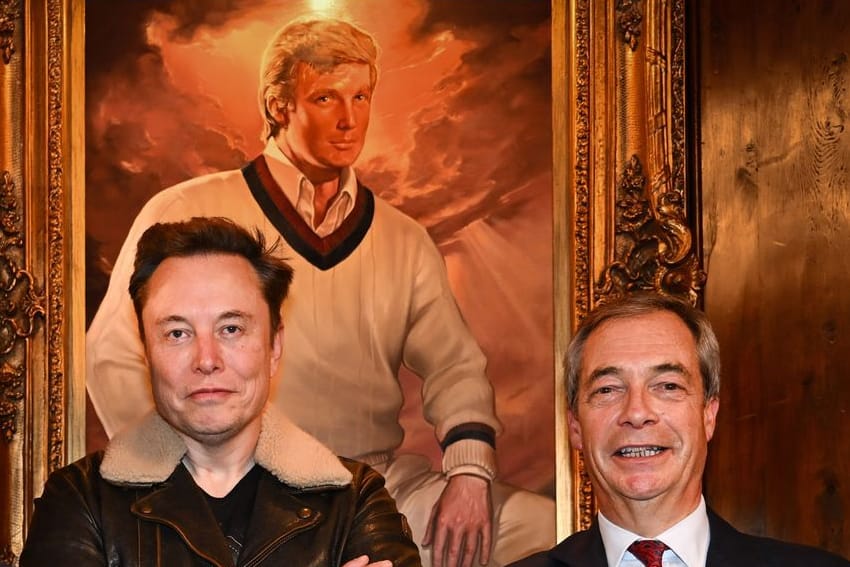 Farage trifft Musk