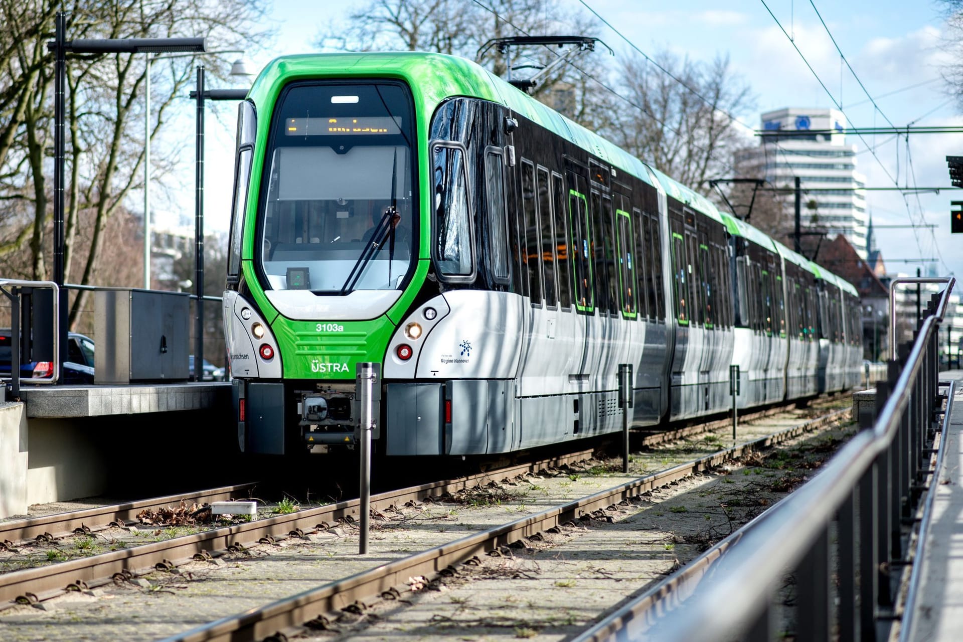 Stadtbahn in Hannover