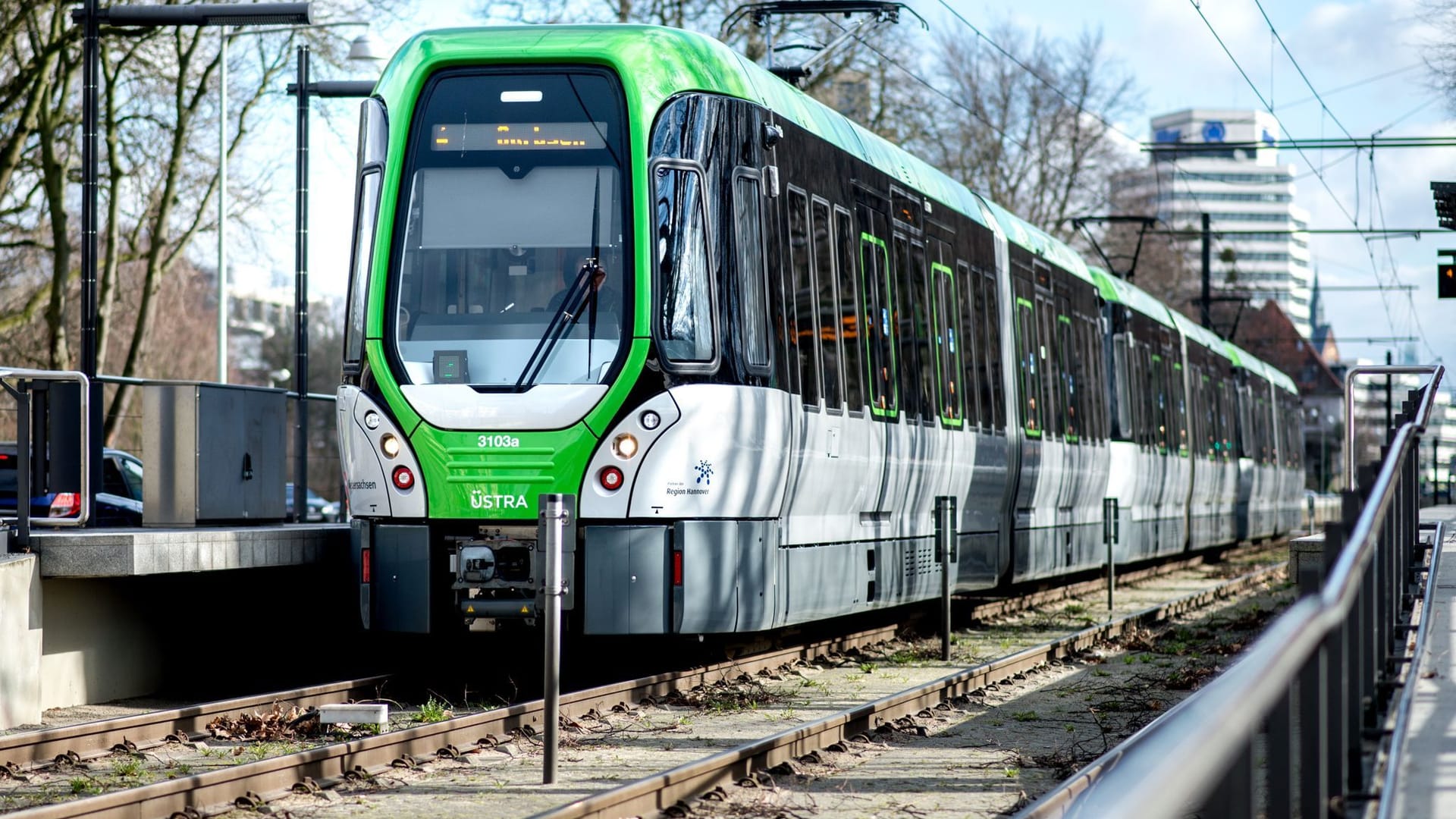 Stadtbahn in Hannover